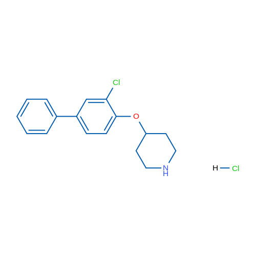 4-((3-Chloro-[1,1'-biphenyl]-4-yl)oxy)piperidine hydrochloride 5g