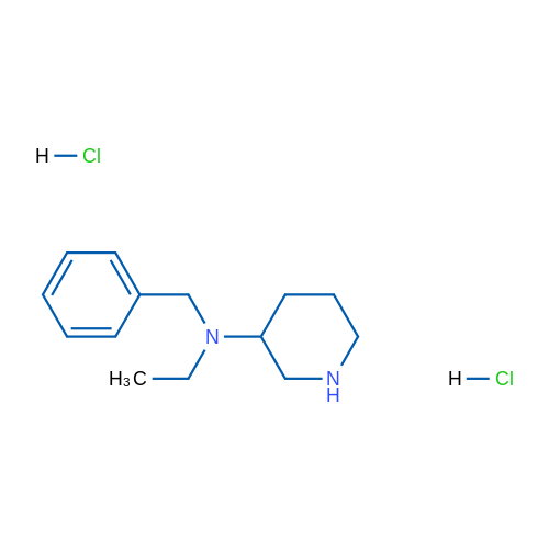 N-Benzyl-N-ethylpiperidin-3-amine dihydrochloride 1g