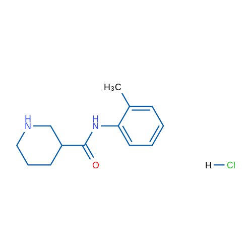 N-(o-Tolyl)piperidine-3-carboxamide hydrochloride 1g
