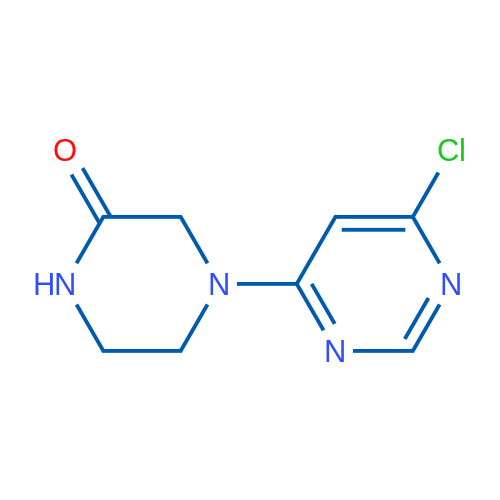 4-(6-Chloropyrimidin-4-yl)piperazin-2-one 1g