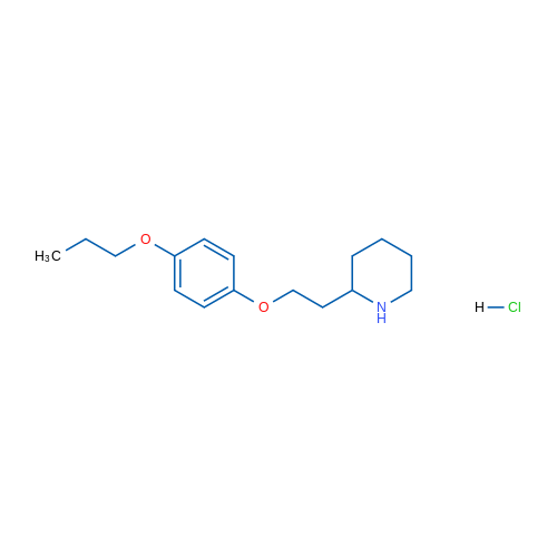 2-(2-(4-Propoxyphenoxy)ethyl)piperidine hydrochloride 1g