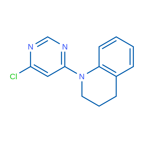1-(6-Chloropyrimidin-4-yl)-1,2,3,4-tetrahydroquinoline 1g