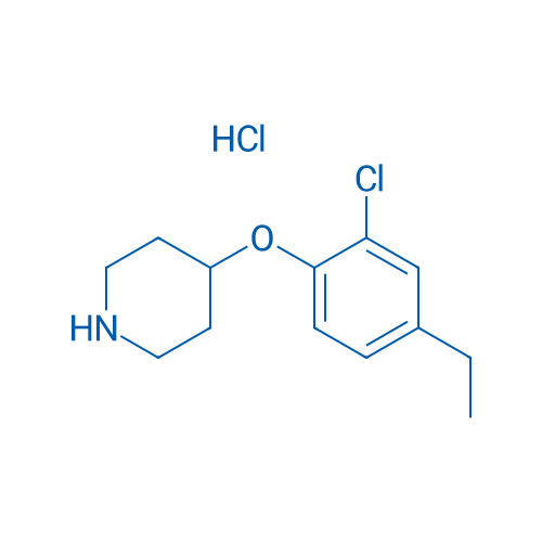 4-(2-Chloro-4-ethylphenoxy)piperidine hydrochloride 5g