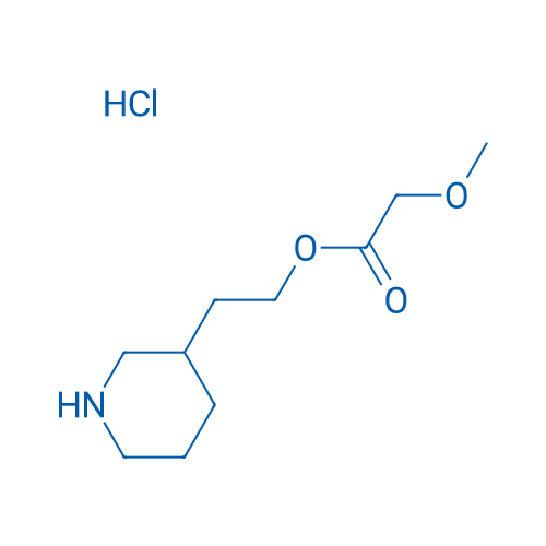 2-(Piperidin-3-yl)ethyl 2-methoxyacetate hydrochloride 1g