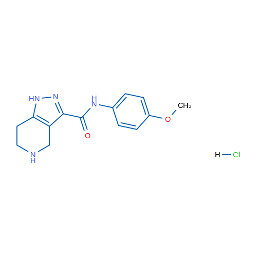 N-(4-Methoxyphenyl)-4,5,6,7-tetrahydro-1H-pyrazolo[4,3-c]pyridine-3-carboxamide hydrochloride 1g