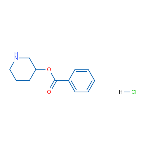 Piperidin-3-yl benzoate hydrochloride 1g