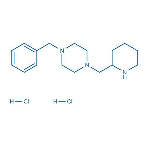 1-Benzyl-4-(piperidin-2-ylmethyl)piperazine dihydrochloride 1g