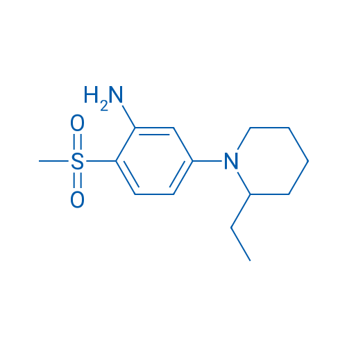 5-(2-Ethylpiperidin-1-yl)-2-(methylsulfonyl)aniline 1g