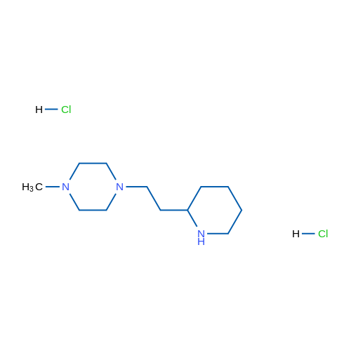 1-Methyl-4-(2-(piperidin-2-yl)ethyl)piperazine dihydrochloride 5g