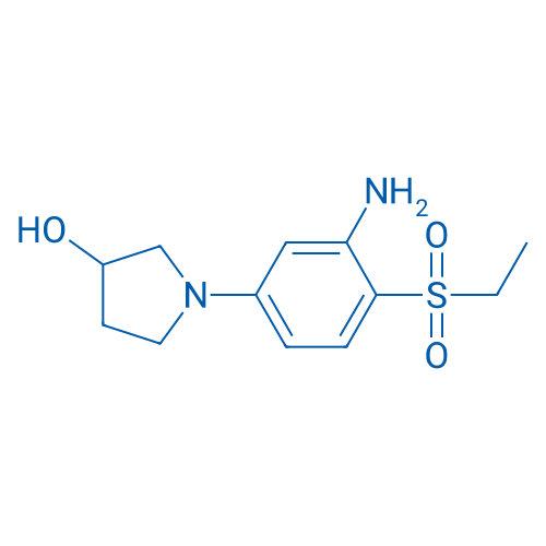 1-(3-Amino-4-(ethylsulfonyl)phenyl)pyrrolidin-3-ol 1g