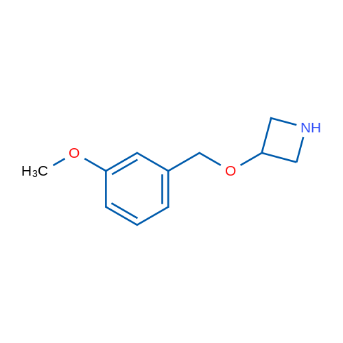 3-((3-Methoxybenzyl)oxy)azetidine 5g
