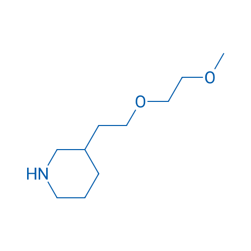 3-(2-(2-Methoxyethoxy)ethyl)piperidine 1g