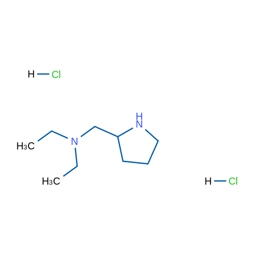 N-Ethyl-N-(pyrrolidin-2-ylmethyl)ethanamine dihydrochloride 1g