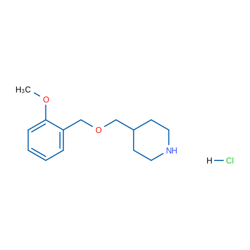 4-(((2-Methoxybenzyl)oxy)methyl)piperidine hydrochloride 5g