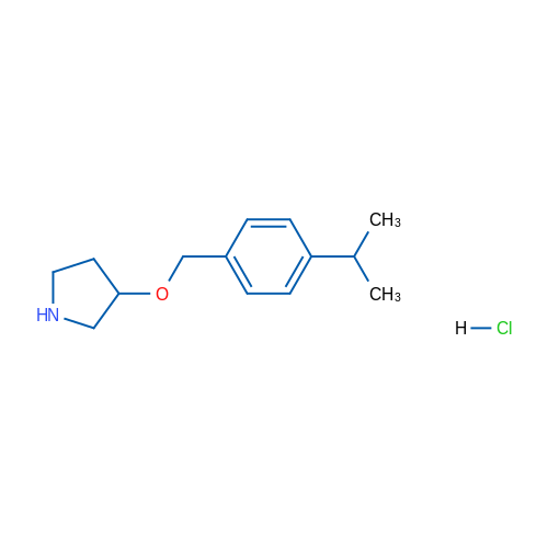 3-((4-Isopropylbenzyl)oxy)pyrrolidine hydrochloride 5g