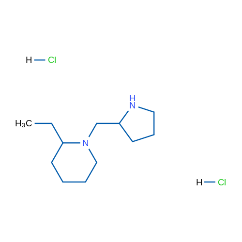 2-Ethyl-1-(pyrrolidin-2-ylmethyl)piperidine dihydrochloride 1g