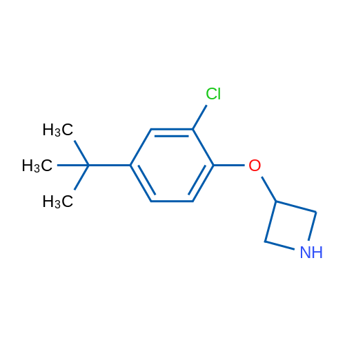 3-(4-(tert-Butyl)-2-chlorophenoxy)azetidine 5g
