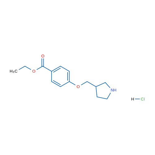 Ethyl 4-(pyrrolidin-3-ylmethoxy)benzoate hydrochloride 5g