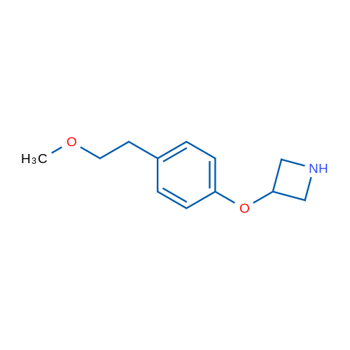 3-(4-(2-Methoxyethyl)phenoxy)azetidine 5g