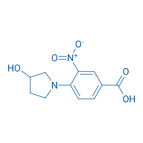 4-(3-Hydroxypyrrolidin-1-yl)-3-nitrobenzoic acid 1g