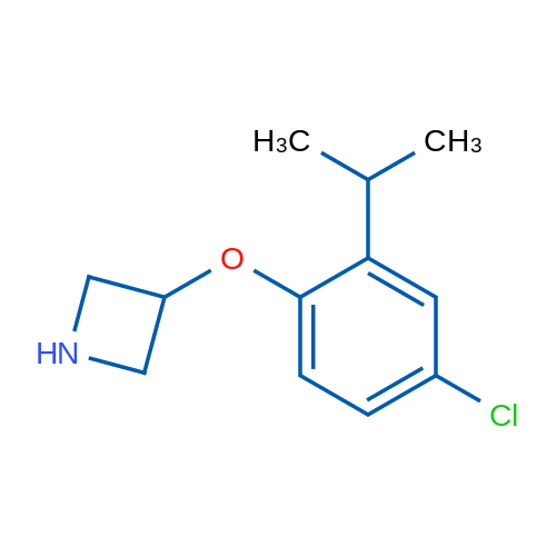 3-(4-Chloro-2-isopropylphenoxy)azetidine 5g