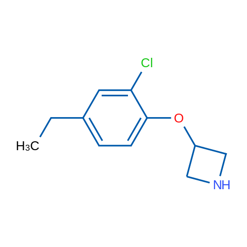 3-(2-Chloro-4-ethylphenoxy)azetidine 5g
