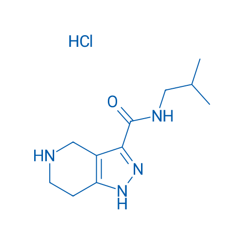 N-Isobutyl-4,5,6,7-tetrahydro-1H-pyrazolo[4,3-c]pyridine-3-carboxamide hydrochloride 5g