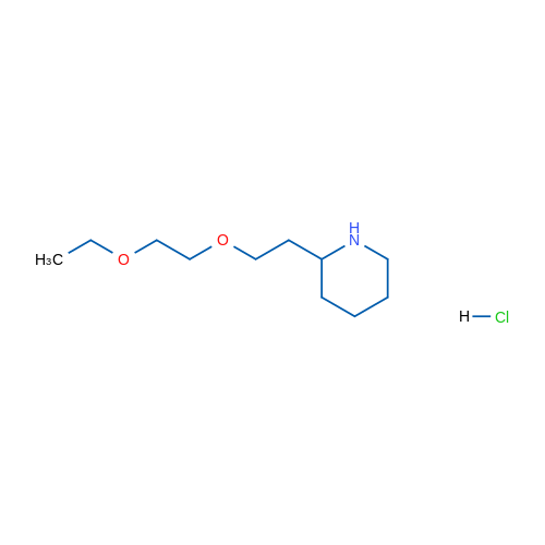 2-(2-(2-Ethoxyethoxy)ethyl)piperidine hydrochloride 5g
