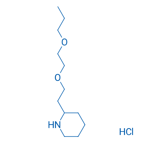 2-(2-(2-Propoxyethoxy)ethyl)piperidine hydrochloride 1g