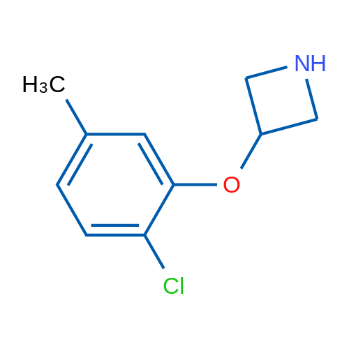3-(2-Chloro-5-methylphenoxy)azetidine 5g