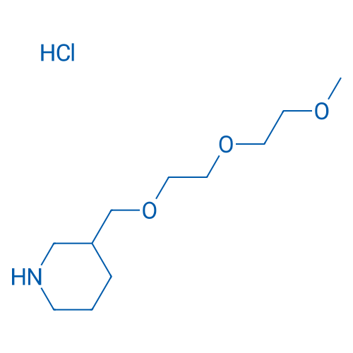 3-((2-(2-Methoxyethoxy)ethoxy)methyl)piperidine hydrochloride 5g