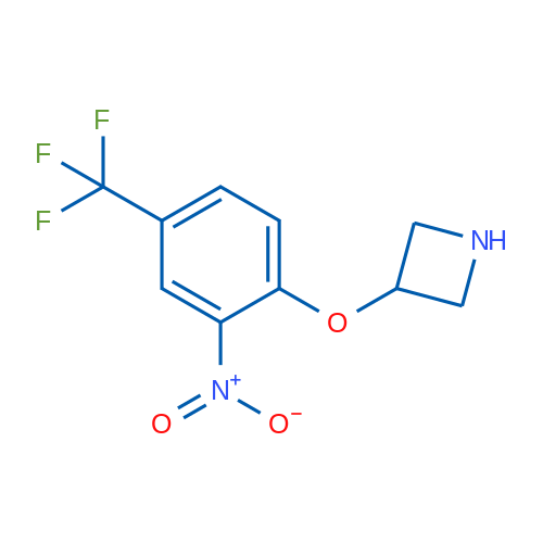 3-(2-Nitro-4-(trifluoromethyl)phenoxy)azetidine 1g