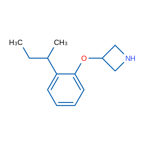 3-(2-(sec-Butyl)phenoxy)azetidine 5g