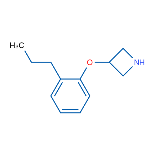3-(2-Propylphenoxy)azetidine 5g