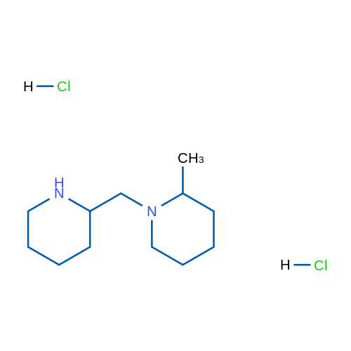 2-Methyl-1-(piperidin-2-ylmethyl)piperidine dihydrochloride 5g