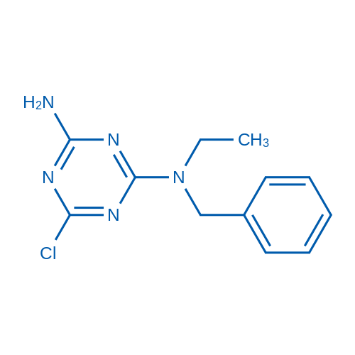 N2-Benzyl-6-chloro-N2-ethyl-1,3,5-triazine-2,4-diamine 1g