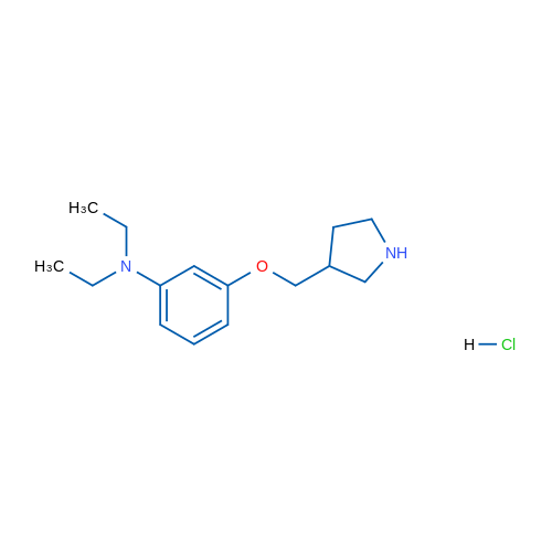 N,N-Diethyl-3-(pyrrolidin-3-ylmethoxy)aniline hydrochloride 1g
