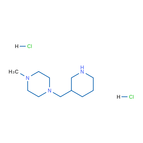 1-Methyl-4-(piperidin-3-ylmethyl)piperazine dihydrochloride 1g