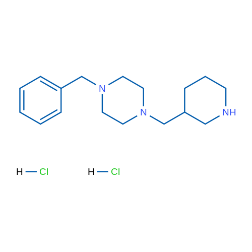 1-Benzyl-4-(piperidin-3-ylmethyl)piperazine dihydrochloride 1g