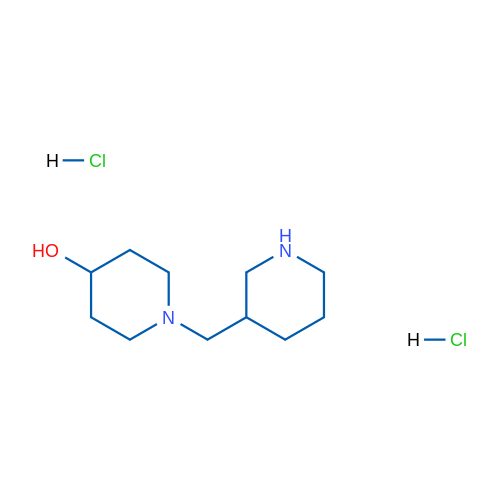 1-(Piperidin-3-ylmethyl)piperidin-4-ol dihydrochloride 1g