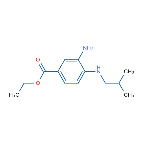 Ethyl 3-amino-4-(isobutylamino)benzoate 1g