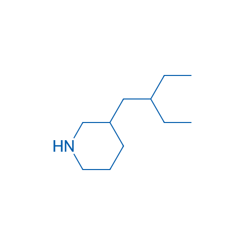 3-(2-Ethylbutyl)piperidine 5g