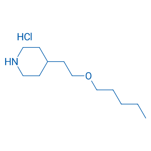 4-(2-(Pentyloxy)ethyl)piperidine hydrochloride 5g