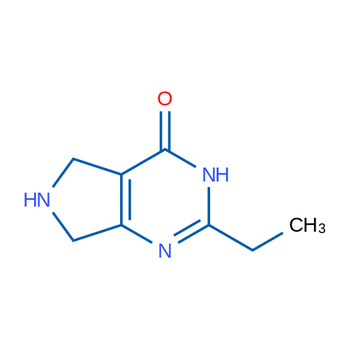 2-Ethyl-6,7-dihydro-3H-pyrrolo[3,4-d]pyrimidin-4(5H)-one 1g