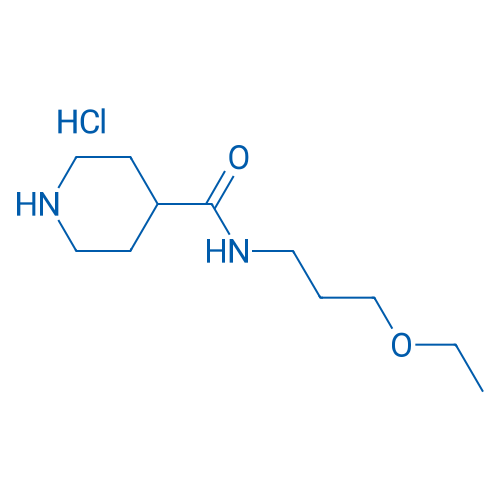 N-(3-Ethoxypropyl)piperidine-4-carboxamide hydrochloride 5g