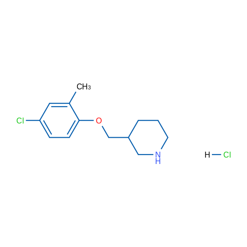 3-((4-Chloro-2-methylphenoxy)methyl)piperidine hydrochloride 5g