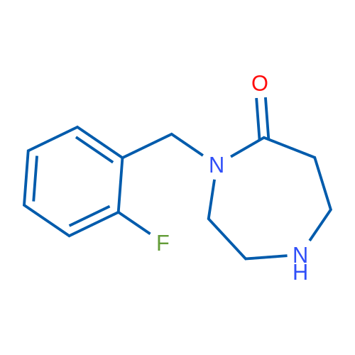 4-(2-Fluorobenzyl)-1,4-diazepan-5-one 5g