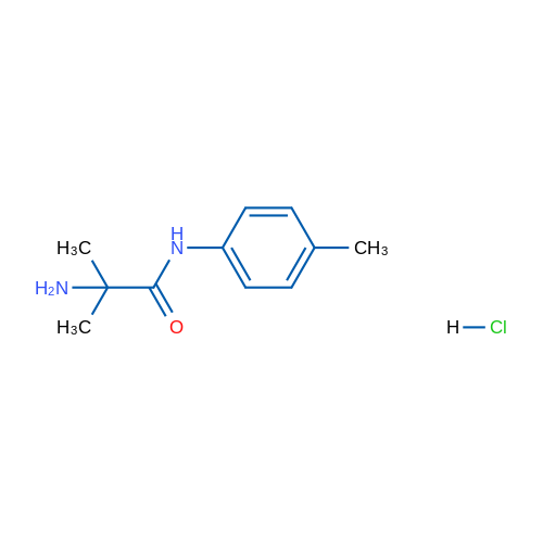 2-Amino-2-methyl-N-(p-tolyl)propanamide hydrochloride 1g