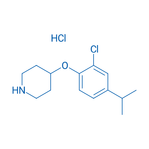 4-(2-Chloro-4-isopropylphenoxy)piperidine hydrochloride 1g