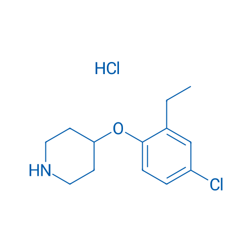 4-(4-Chloro-2-ethylphenoxy)piperidine hydrochloride 1g